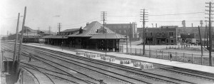 Gare du mile end vers 1913