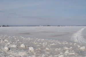 la plaine en hiver