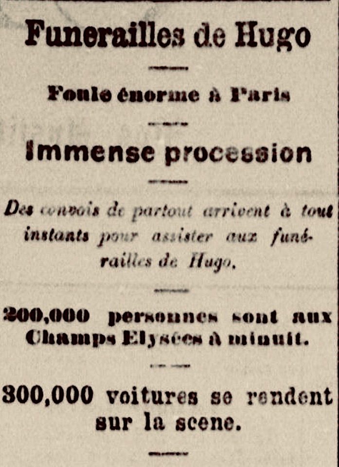 Hier Au Soir Victor Hugo Analyse